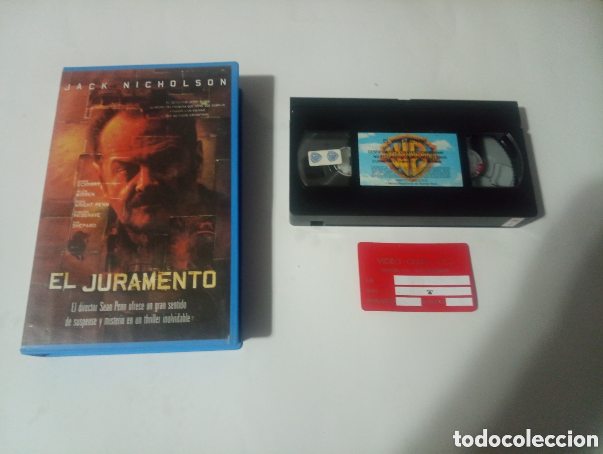 Cine: VHS EL JURAMENTO JACK NICHOLSON