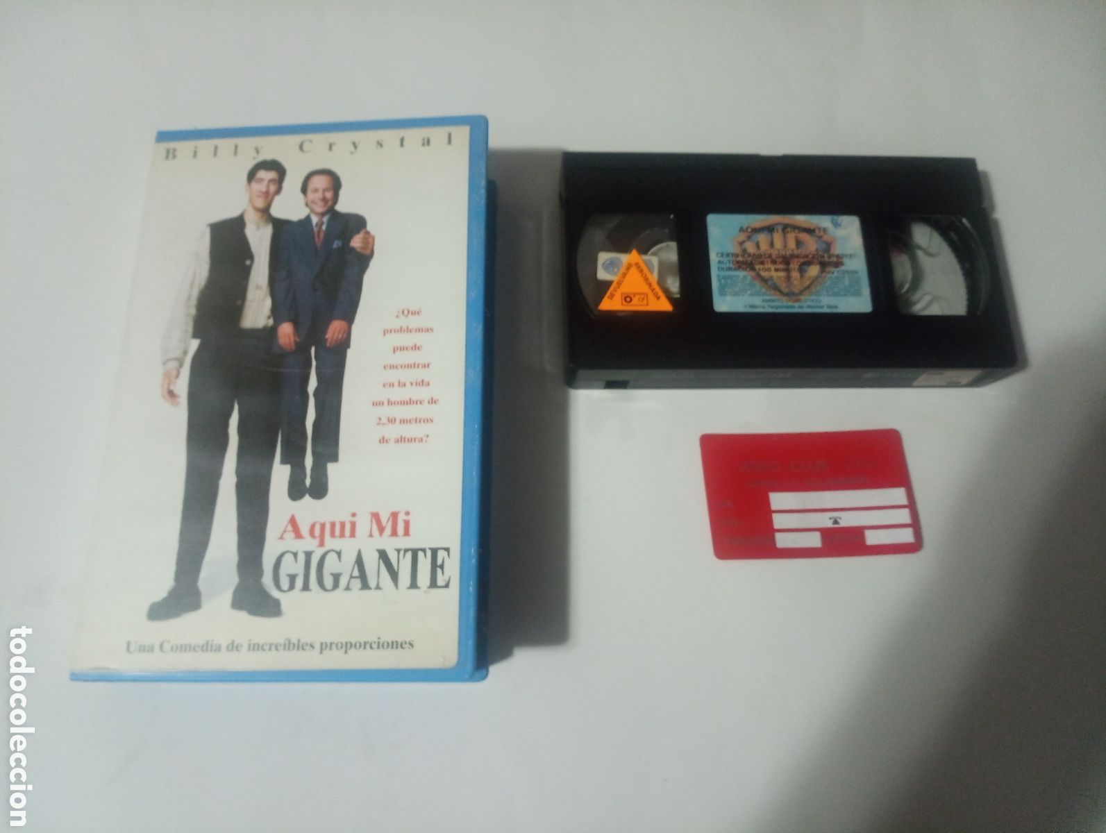 Cine: VHS Warner AQUI MI GIGANTE
