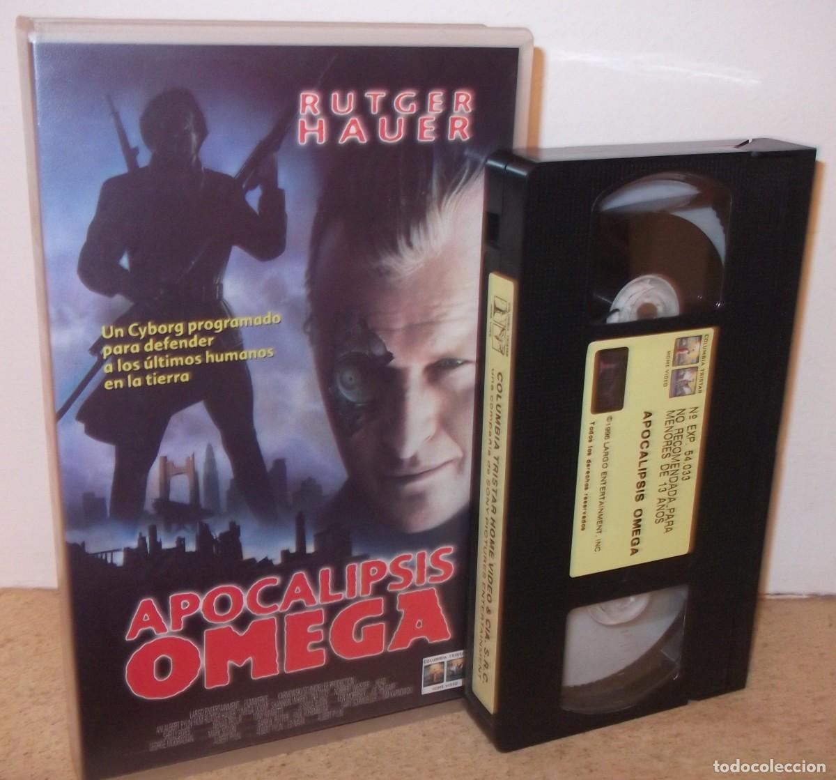 Cine: APOCALIPSIS OMEGA - VHS DE CIENCIA FICCION POST APOCALIPTICA CON RUTGER HAUER