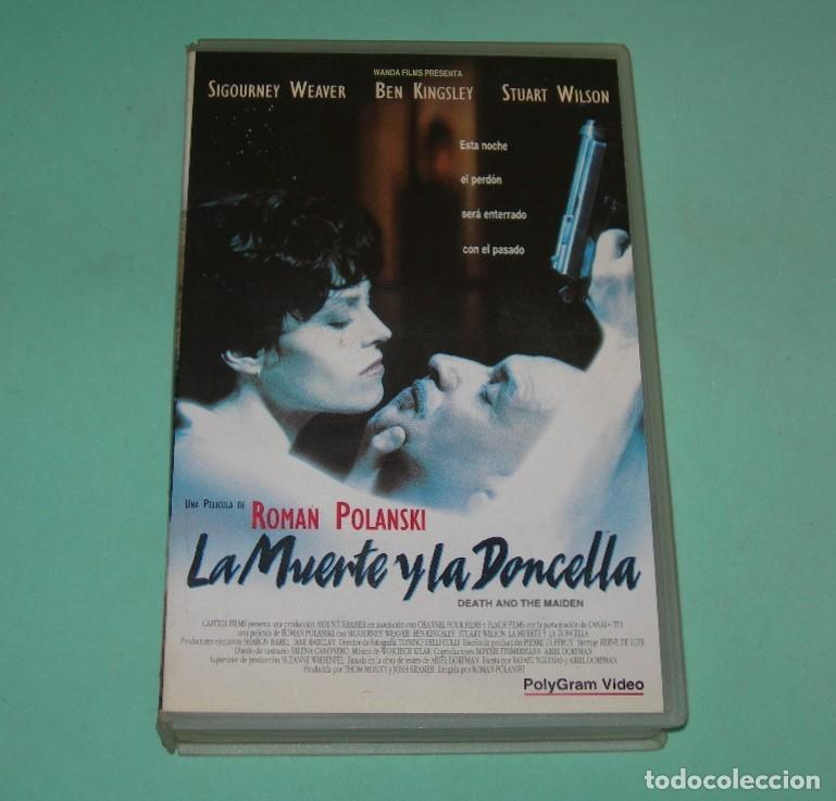 Cine: PEL&Iacute;CULA VHS LA MUERTE Y LA DONCELLA - SIGOURNEY WEAVER - BEN KINGSLEY -