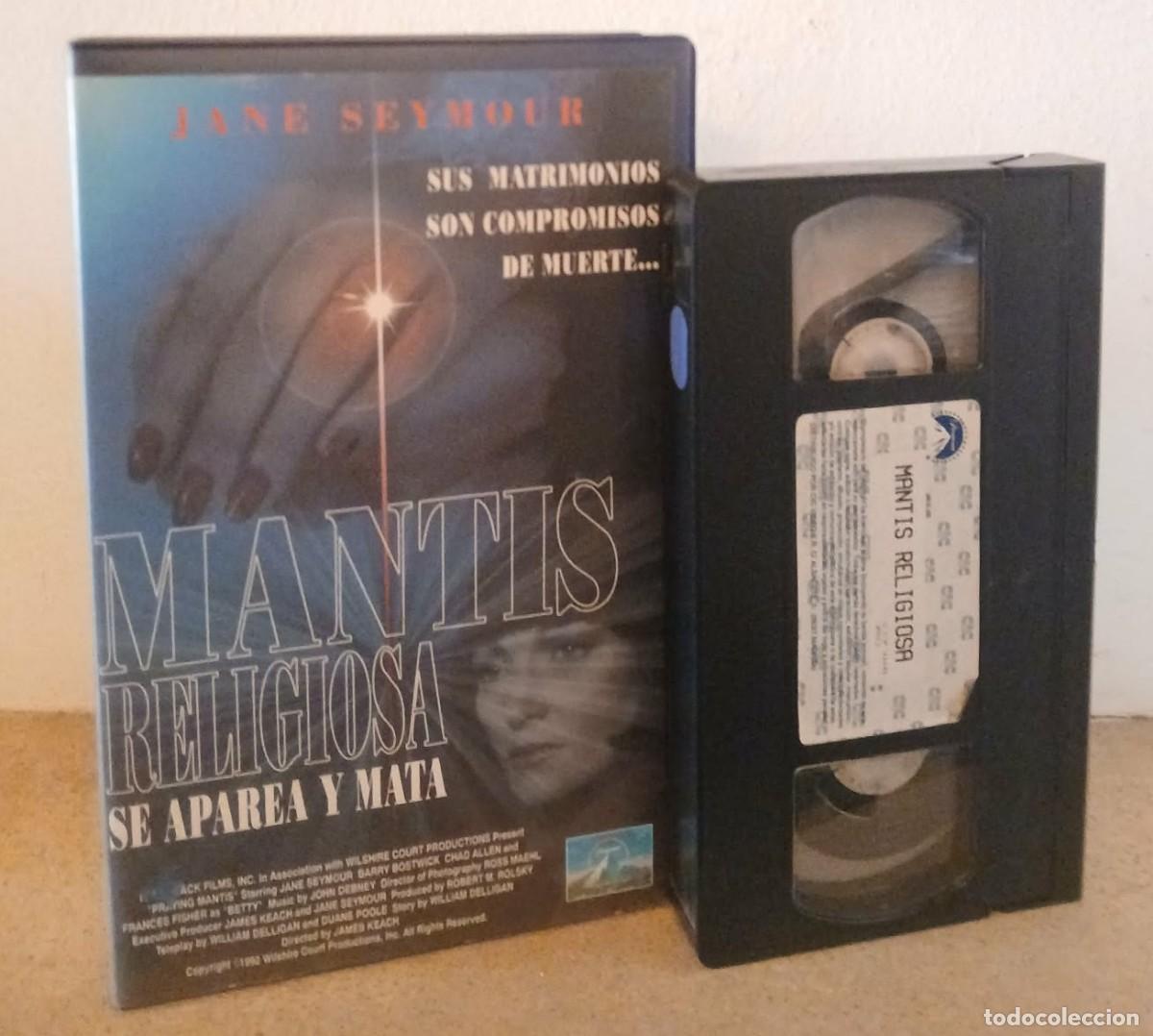 Cine: MANTIS RELIGIOSA - VHS DE TERROR CON JANE SEYMOUR