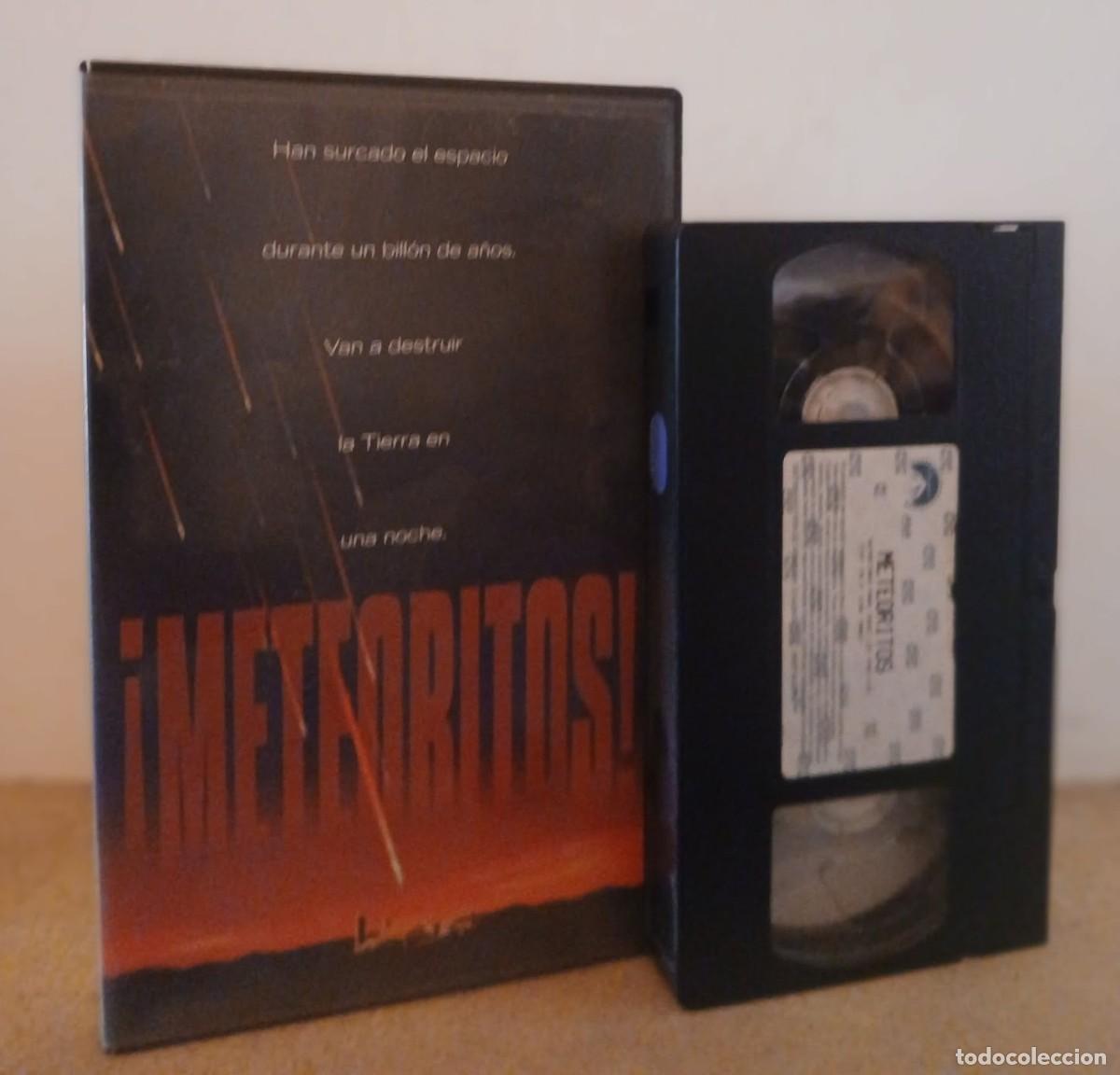 Cine: METEORITOS &iexcl;VAN A DESTRUIR NUESTRO PLANETA! - VHS DE CIENCIA FICCION CON ROXANNE HART