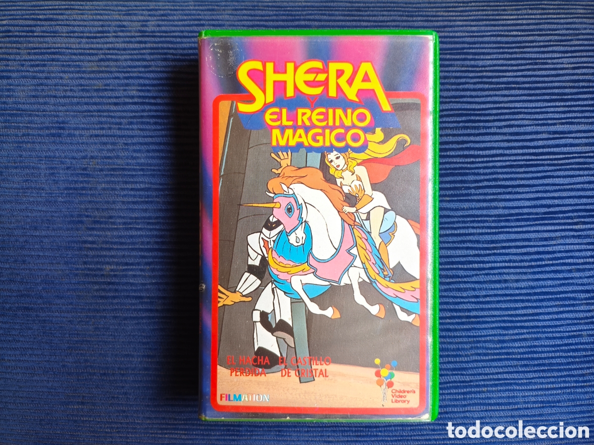 Cine: She-Ra y el reino m&aacute;gico V. Rosa (VHS PAL)