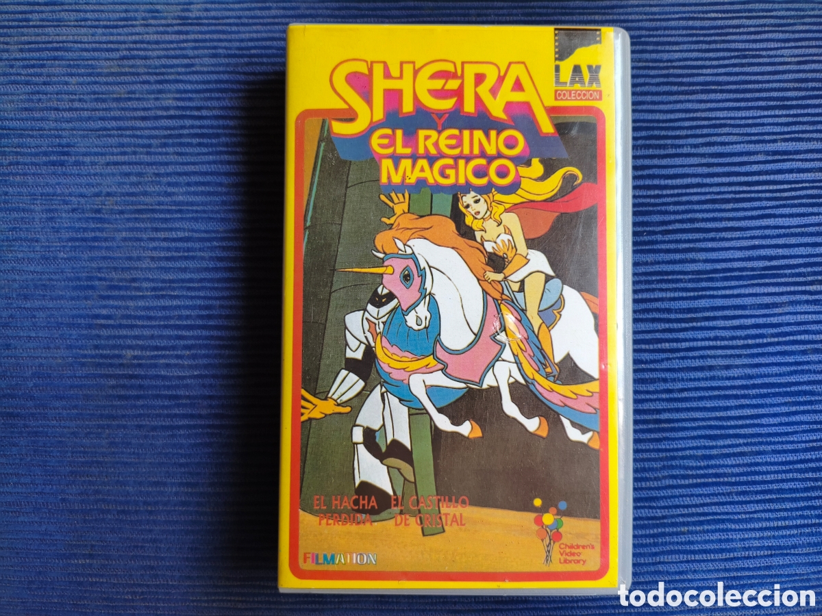 Cine: She-Ra y el reino m&aacute;gico V.amarilla (VHS PAL)