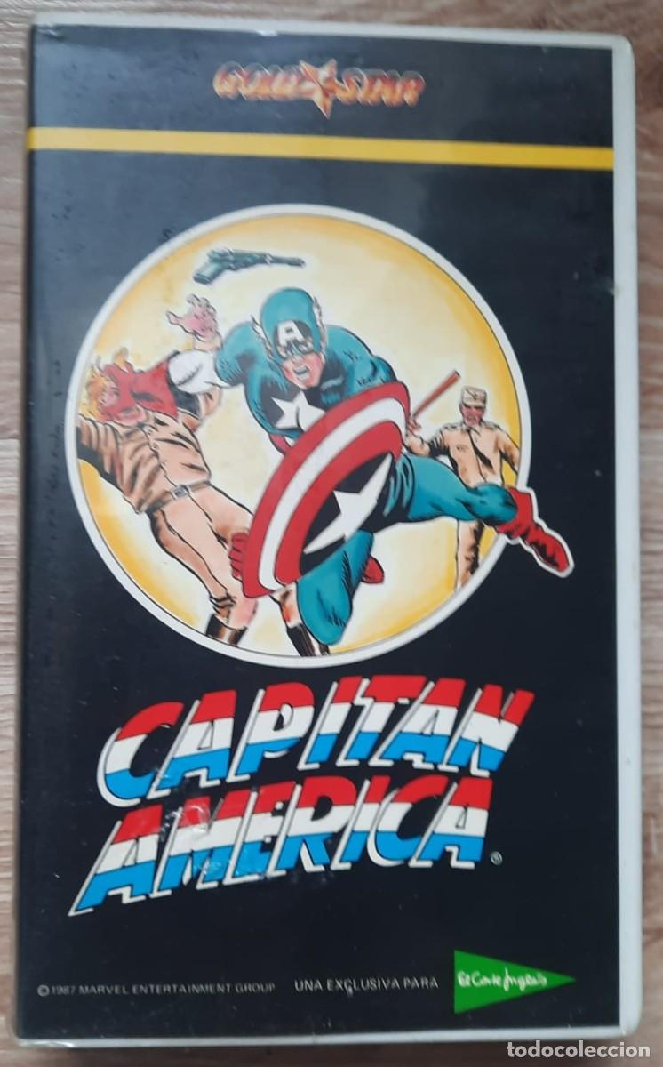 Cine: CAPIT&Aacute;N AM&Eacute;RICA - Dibujos animados - VHS