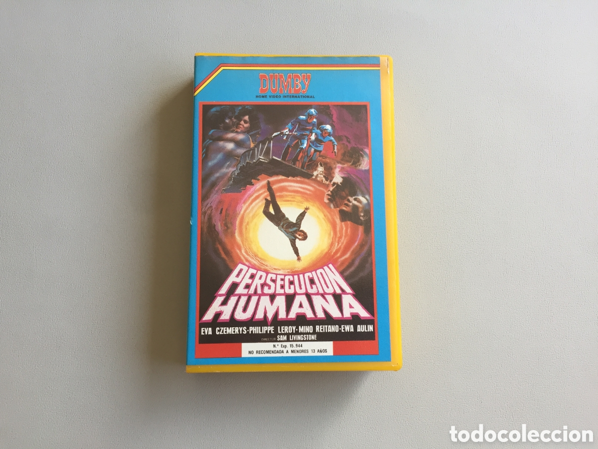 Cine: VHS PERSECUCION HUMANA PELICULA 1973 FERDINANDO BALDI (SAM LIVINGSTON)