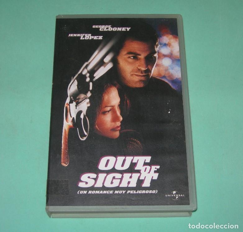 Cine: PEL&Iacute;CULA VHS OUT OF SIGHT UN ROMANCE MUY PELIGROSO - JENNIFER L&Oacute;PEZ - GEORGE CLOONEY -