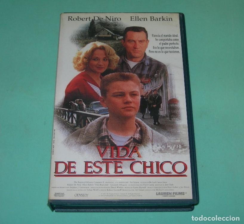 Cine: PEL&Iacute;CULA VHS VIDA DE ESTE CHICO - ROBERT DE NIRO - LEONARDO DiCAPRIO -