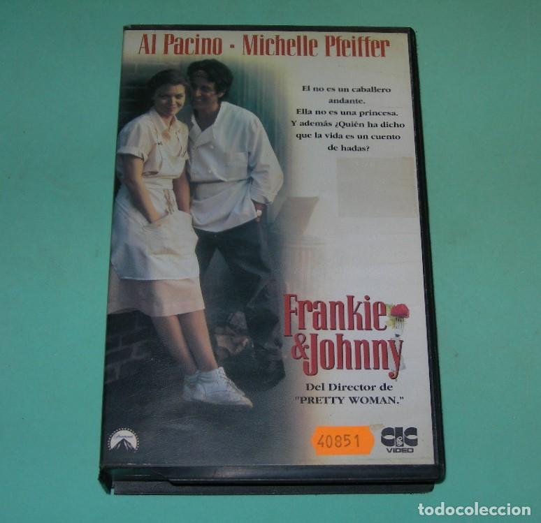 Cine: PEL&Iacute;CULA VHS FRANKIE Y JOHNNY - AL PACINO - MICHELLE PFEIFFER -