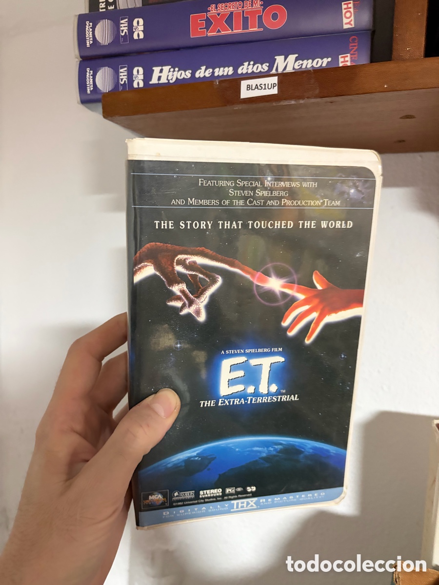 Cine: BLAS1UP PELICULA VHS E.T. el extraterrestre versi&oacute;n americana