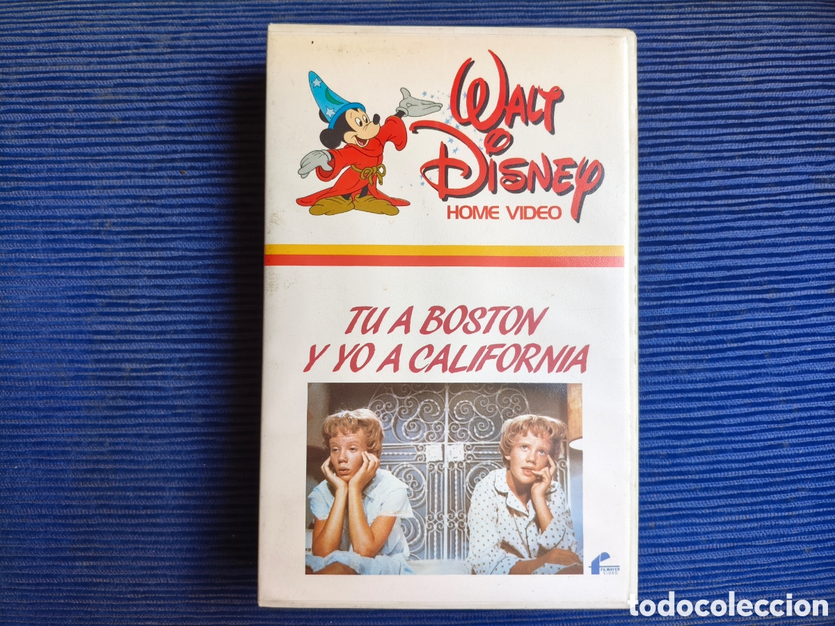 Cine: Disney T&uacute; a Boston y yo a California (VHS) Filmayer alquiler