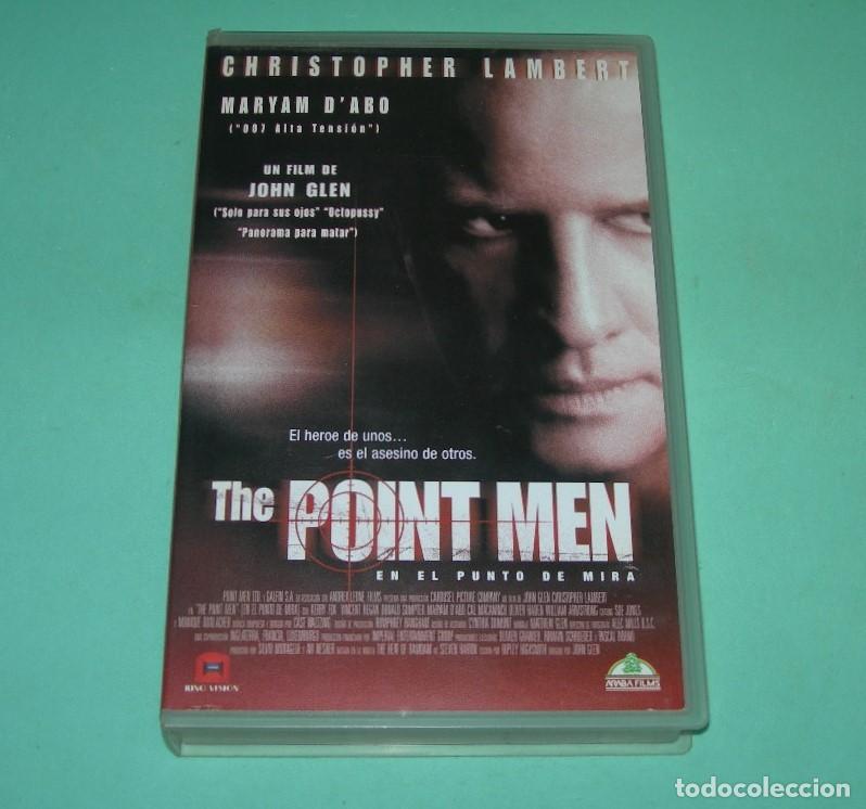 Cine: PEL&Iacute;CULA VHS THE POINT MEN - EN EL PUNTO DE MIRA - CHRISTOPHER LAMBERT - MARYAM D&acute;ABO -