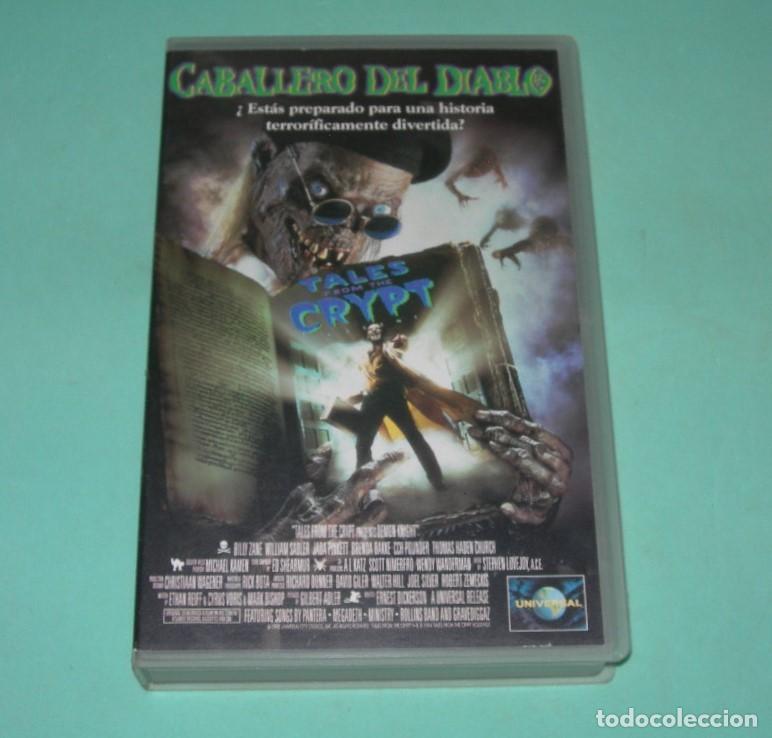 Cine: PEL&Iacute;CULA VHS CABALLERO DEL DIABLO - TALES FROM THE CRYPT - HISTORIAS DE LA CRIPTA -