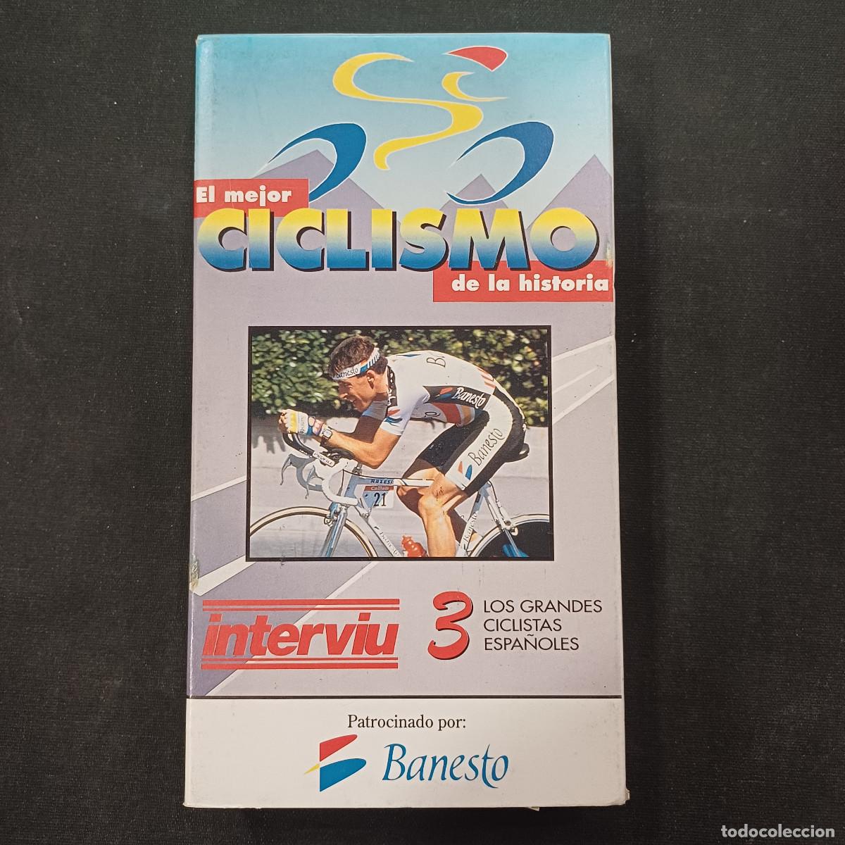 Cine: LOS GRANDES CICLISTAS ESPA&Ntilde;OLES/VHS BANESTO.