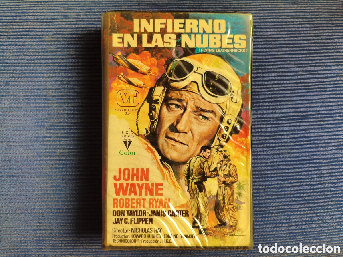 Cine: Infierno en las nubes - John Wayne (VHS) Ed.VT