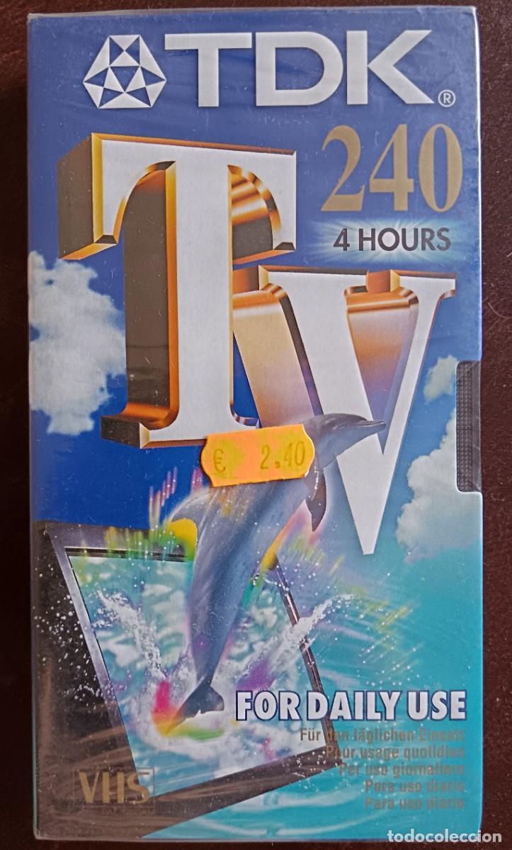 Cine: Cinta VHS marca TDK 240 minutos (precintada)
