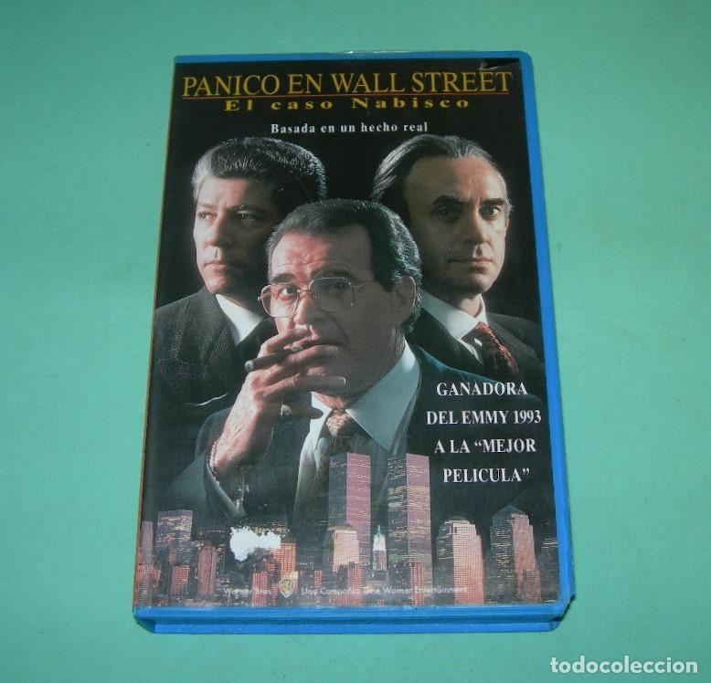 Cine: PEL&Iacute;CULA VHS P&Aacute;NICO EN WALL STREET - EL CASO NABISCO - JAMES GARNER -