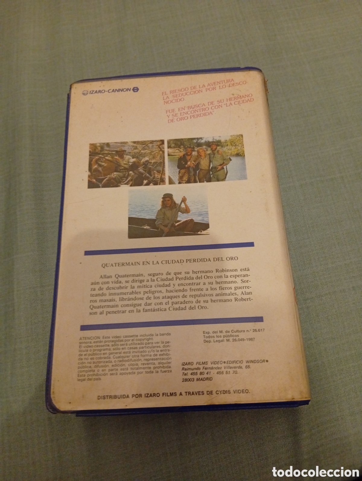 Cine: Quatermain vhs pel&iacute;cula - Foto 2