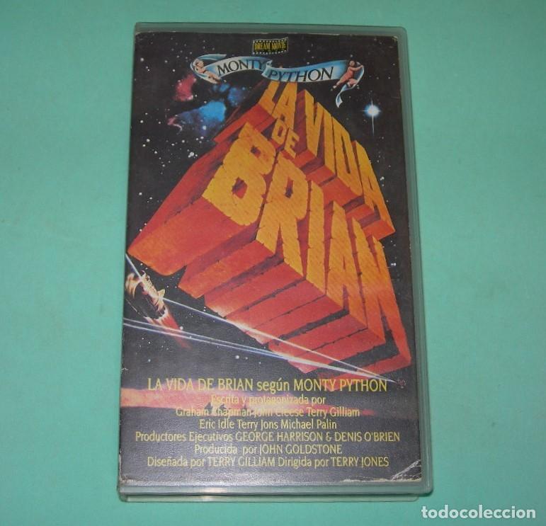Cine: PEL&Iacute;CULA VHS LA VIDA DE BRIAN - MONTY PYTHON - TERRY GILLIAM - - Foto 1