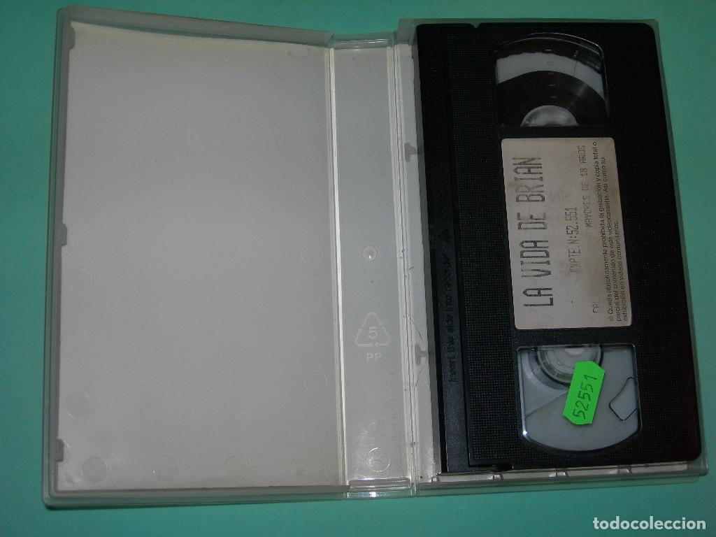 Cine: PEL&Iacute;CULA VHS LA VIDA DE BRIAN - MONTY PYTHON - TERRY GILLIAM - - Foto 7