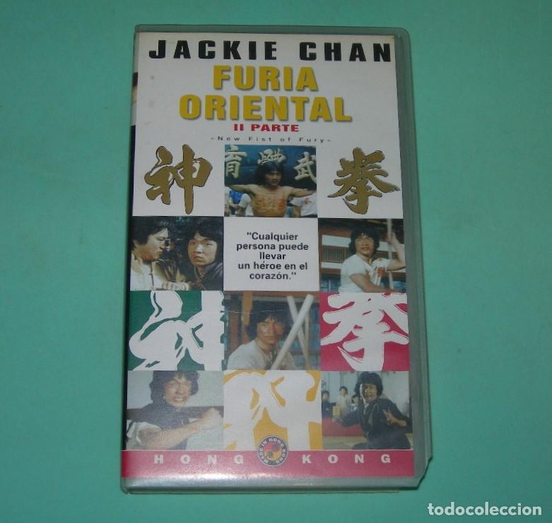 Cine: PEL&Iacute;CULA VHS FURIA ORIENTAL II PARTE - JACKIE CHAN -