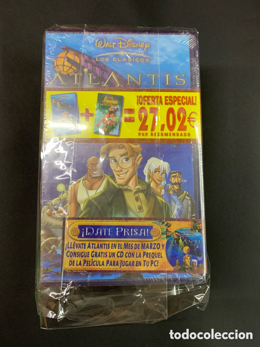 Cine: VHS tarzan y Atlantis nuevo