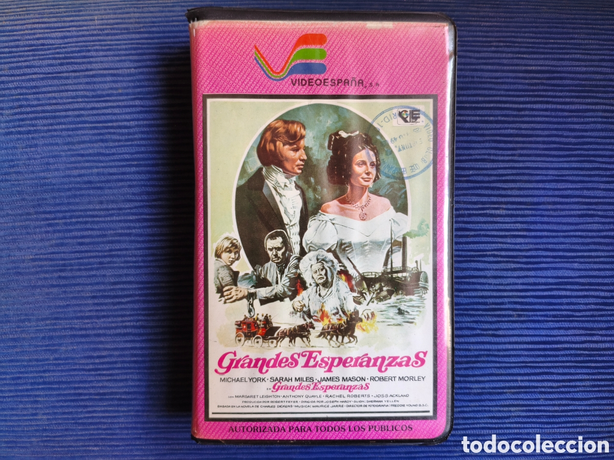 Cine: Grandes Esperanzas - Michael York (VHS) Ed. Video Espa&ntilde;a