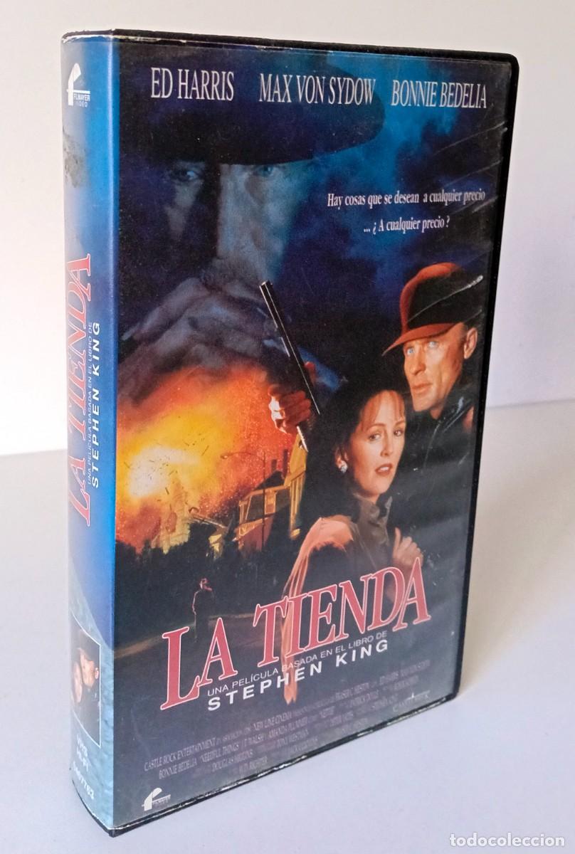 Cinema: PELICULA VHS LA TIENDA DE STEPHEN KING (ED HARRIS, MAX VON SYDOW)