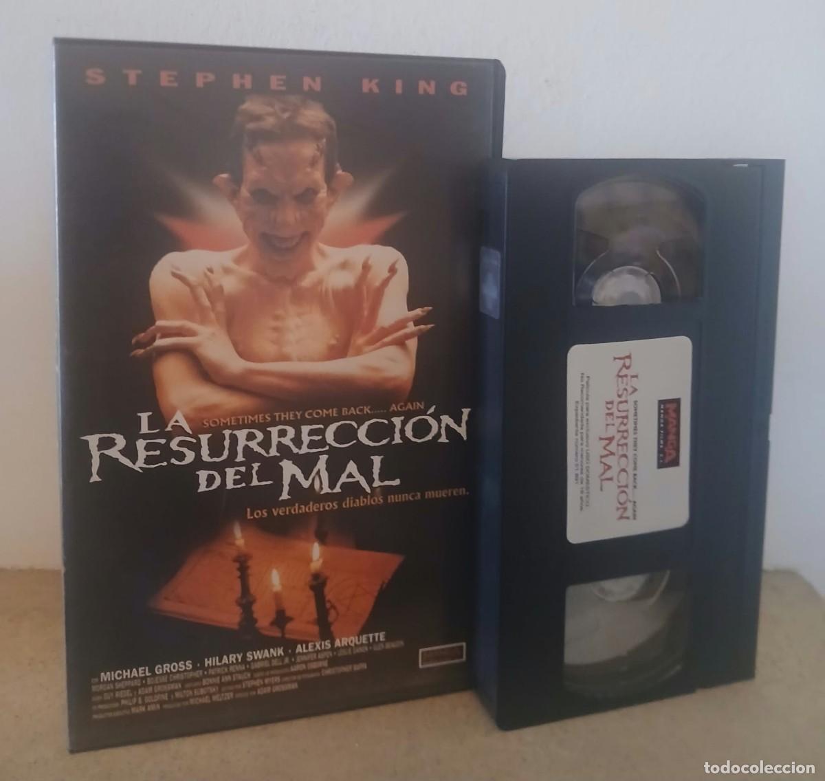 Cine: LA RESURRECCION DEL MAL - VHS NUEVA DE CAJA GRANDE USADA UNA SOLA VEZ