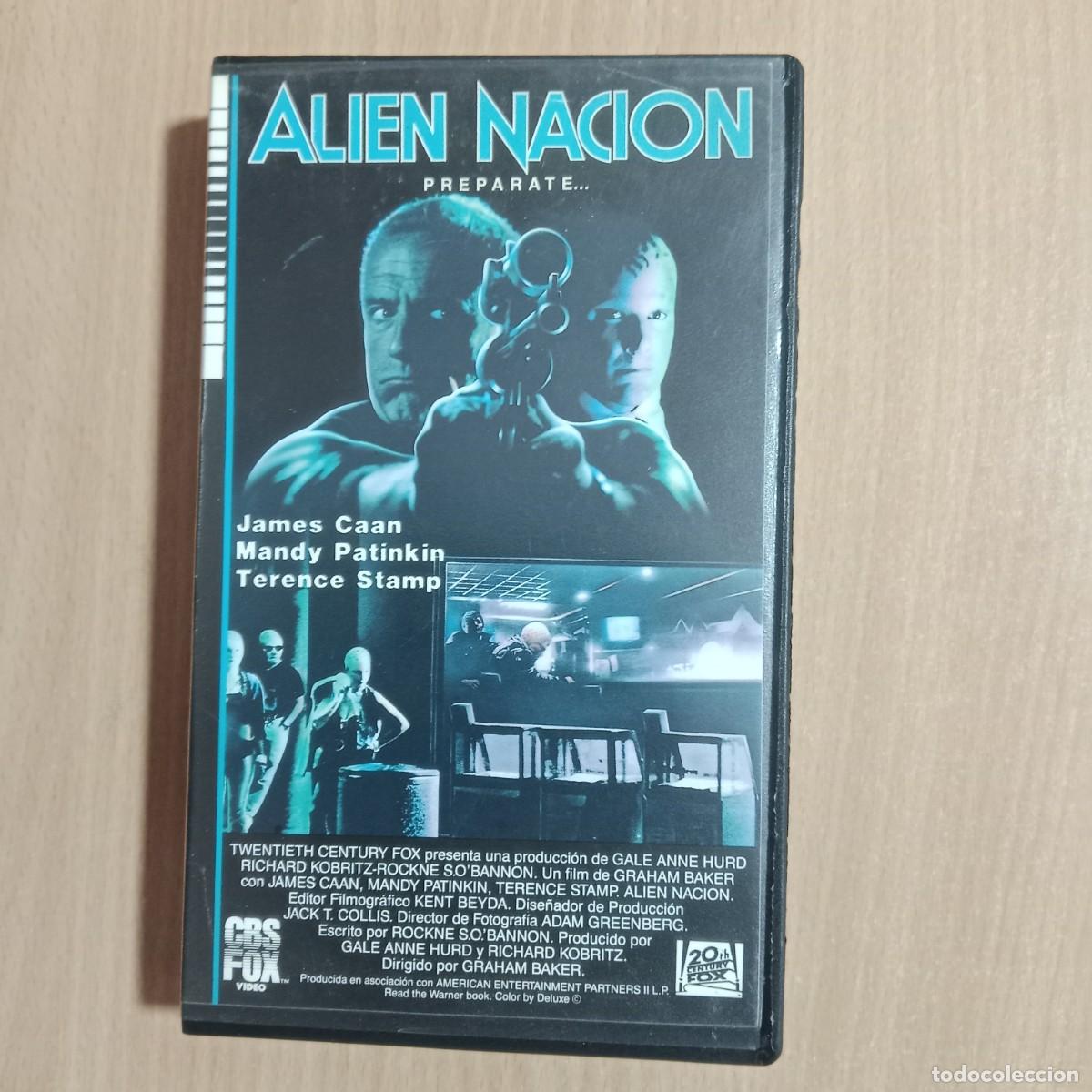 Cine: ALIEN NACION - VHS - 20TH. TWENTIETH CENTURY FOX - CBS FOX HOME VIDEO - A&Ntilde;O 1988.