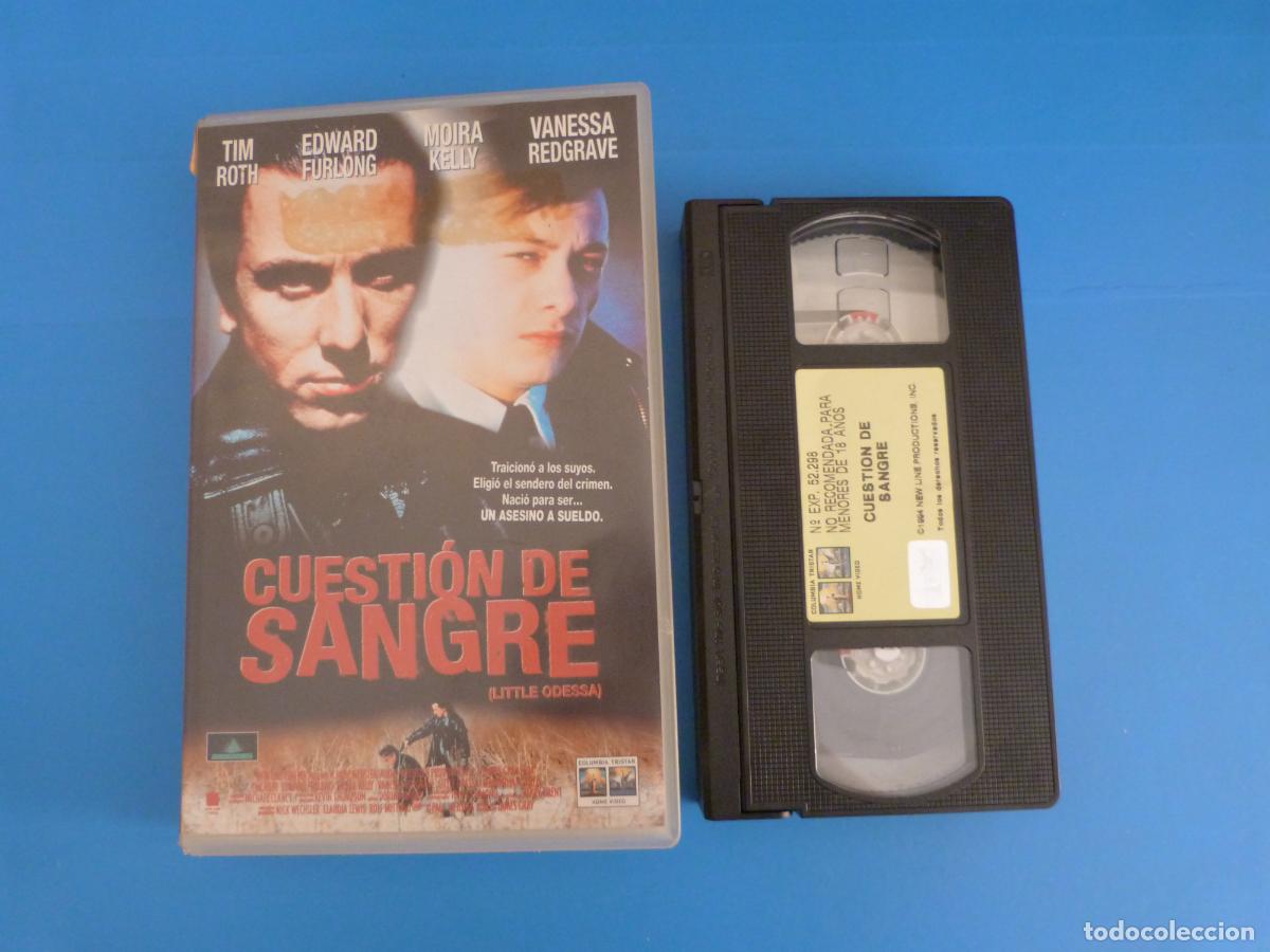 Cine: PELICULA VHS CUESTION DE SANGRE TIM ROTH EDWARD FURLONG 1996