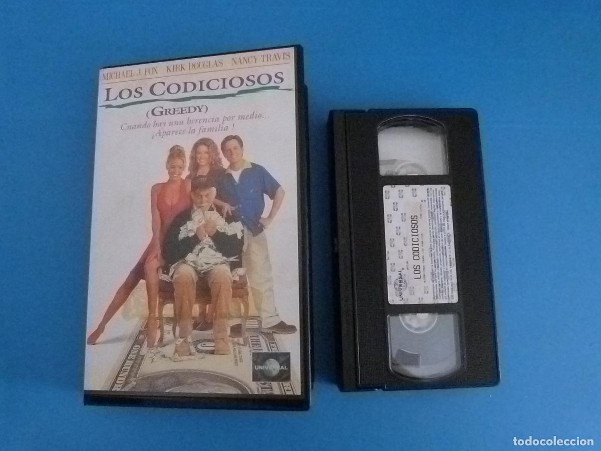 Cine: PELICULA VHS LOS CODICIOSOS MICHAEL J. FOX KIK DOUGLAS 1995