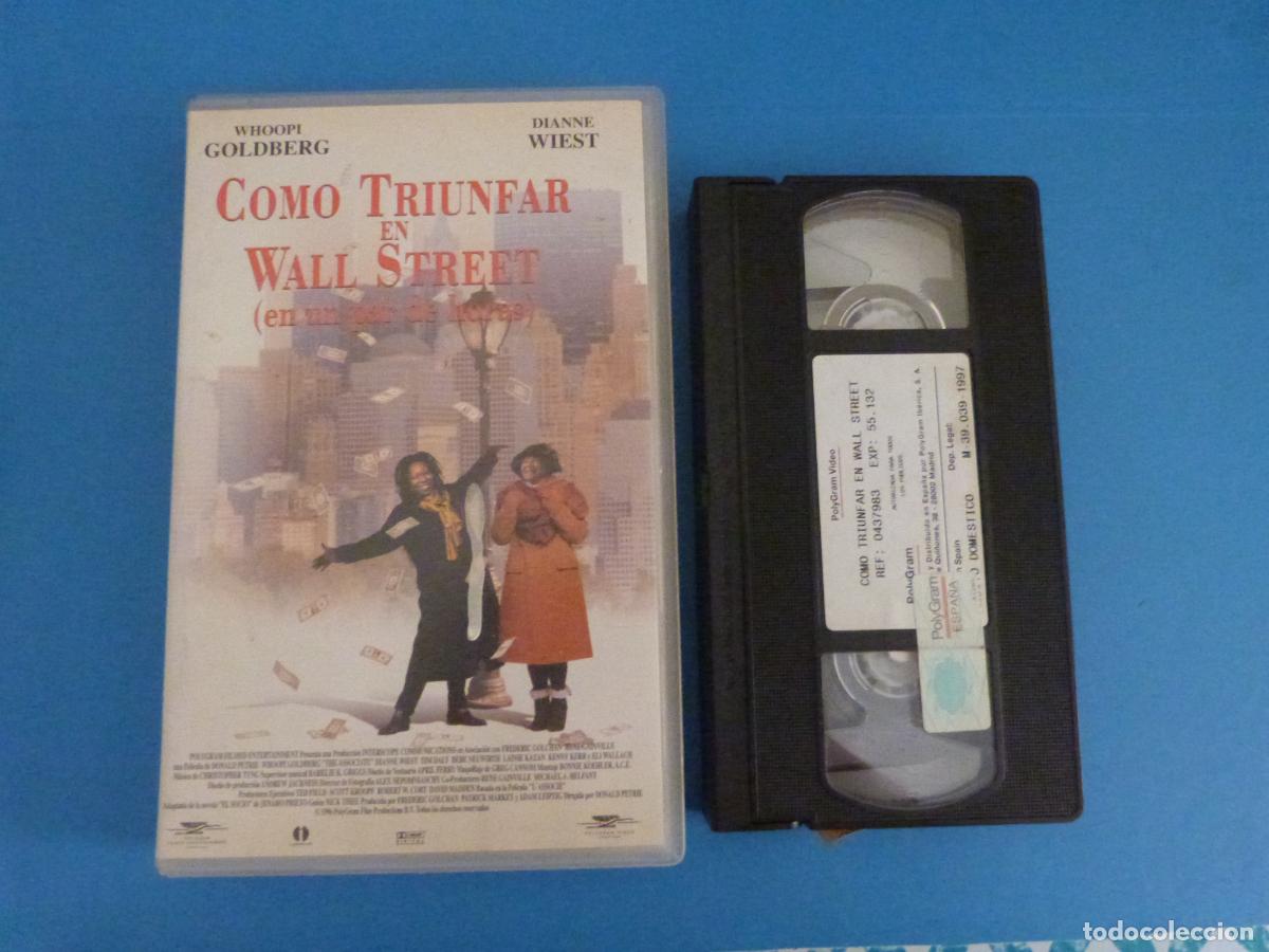 Cine: PELICULA VHS COMO TRIUNFAR EN WALL STREET EN UN PAR DE HORAS WHOOPI GOLDBERG 1996