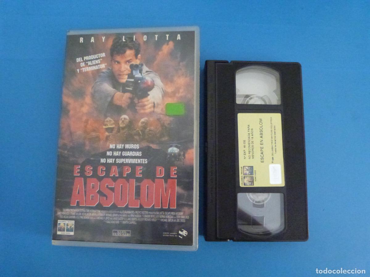 Cine: PELICULA VHS ESCAPE DE ABSOLOM RAY LIOTTA 1996