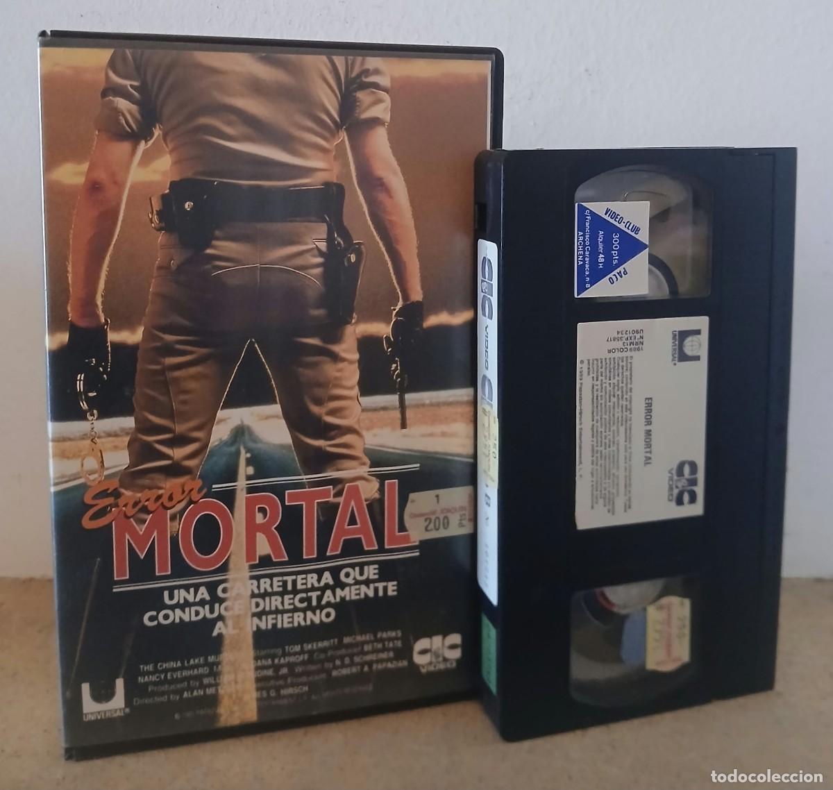 Cine: ERROR MORTAL - VHS DE TERROR