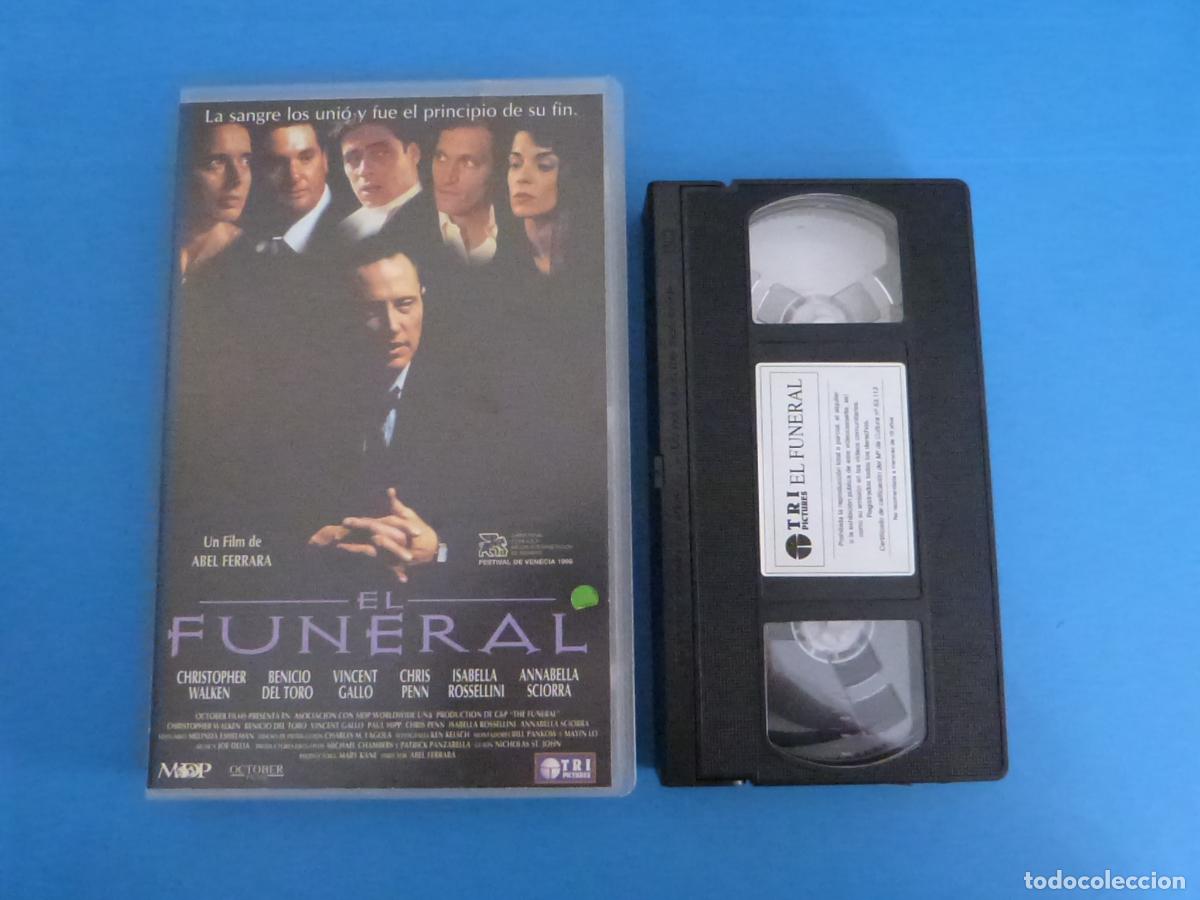 Cine: PELICULA VHS EL FUNERAL CHRISTOPHER WALKEN 1997