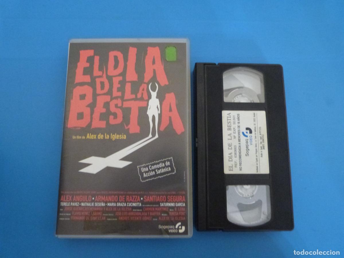Cine: PELICULA VHS EL DIA DE LA BESTIA ALEX ANGULO 1995