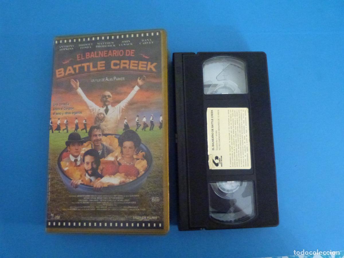 Cine: PELICULA VHS EL BALNEARIO DE BATTLE CREEK ANTHONY HOPKINS 1996