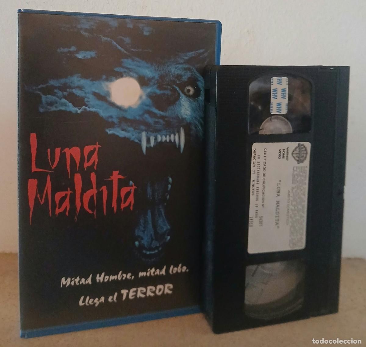 Cine: LUNA MALDITA ERIC RED) - VHS NUEVA DE CAJA GRANDE USADA UNA VEZ Y CLASICO DE CULTO