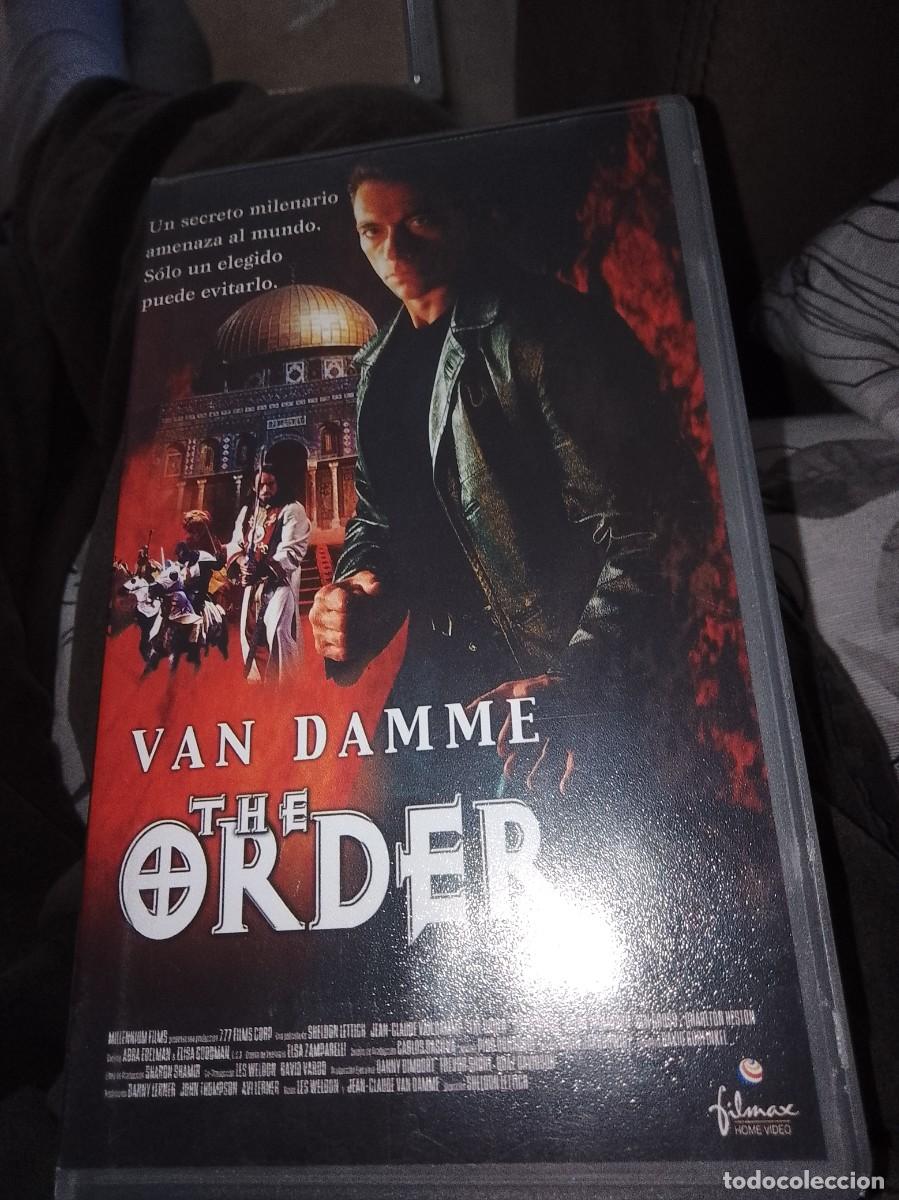 Cine: Van dame the orden vhs caja peque&ntilde;a