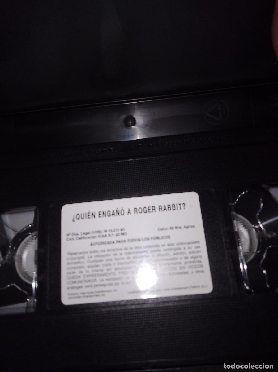Cine: Roger rabbit vhs rrareza - Foto 4