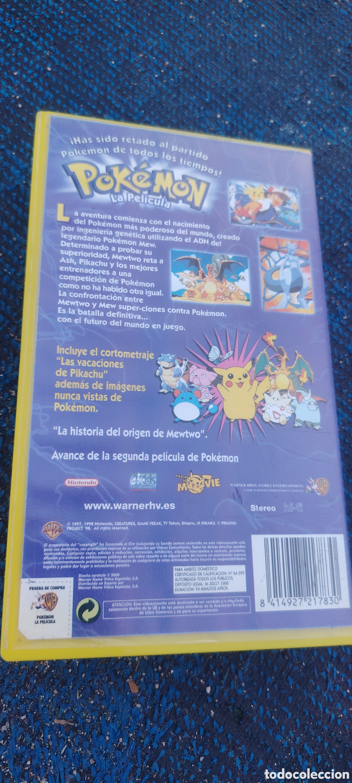 Cine: POK&Eacute;MON LA PEL&Iacute;CULA VHS - Foto 3