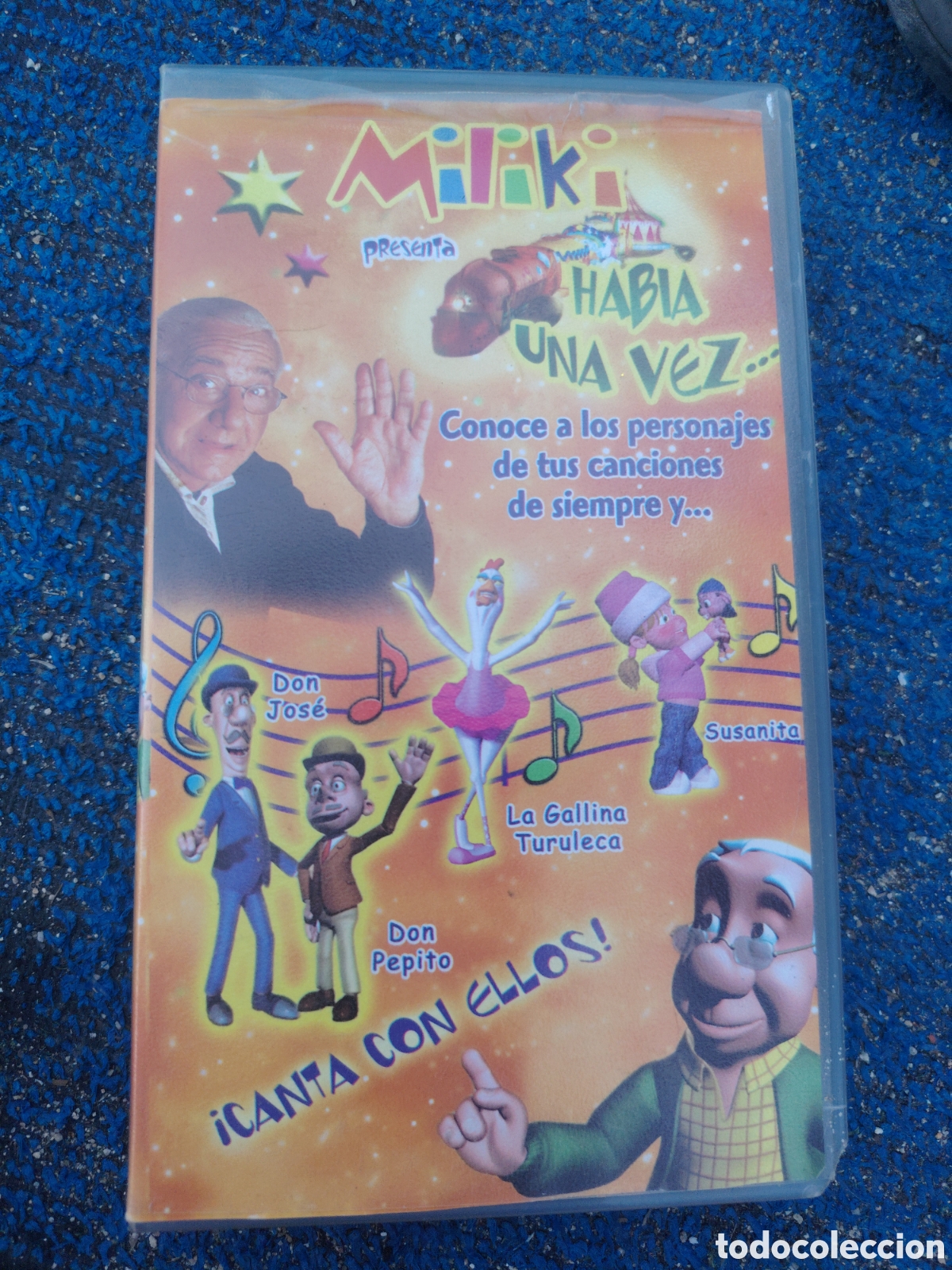 Cine: Pel&iacute;cula VHS Miliki presenta hab&iacute;a una vez