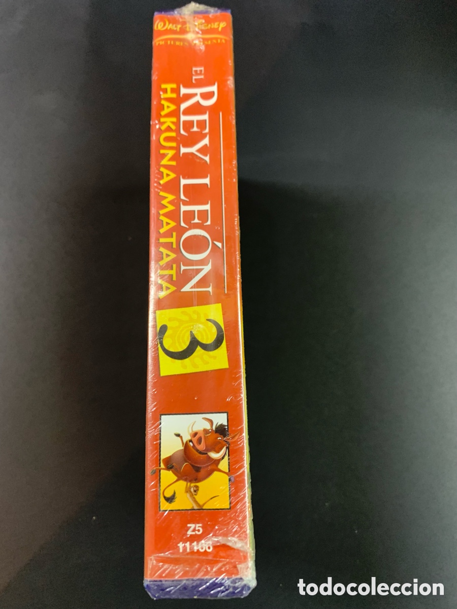 Cine: VHS rey le&oacute;n 3 nuevo - Foto 6