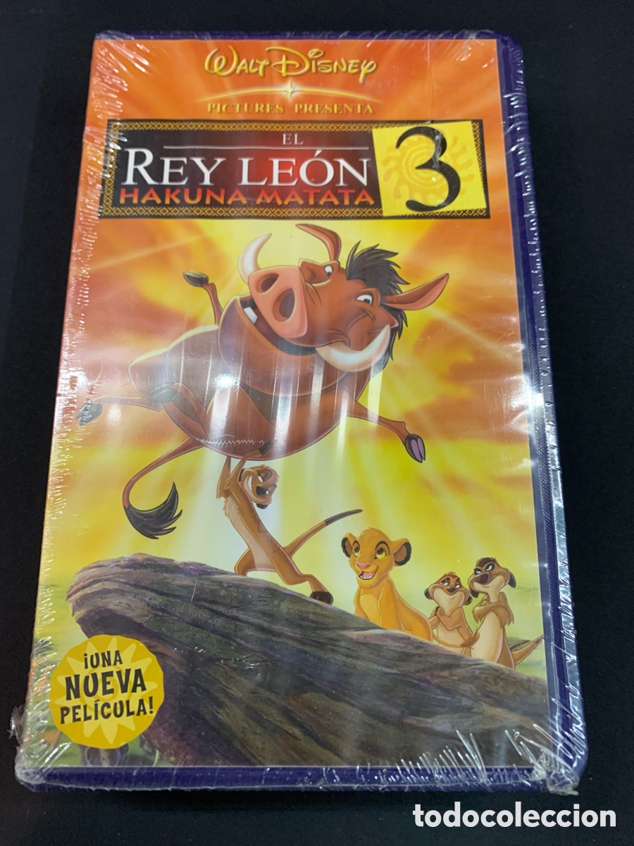 Cine: VHS rey le&oacute;n 3 nuevo - Foto 1