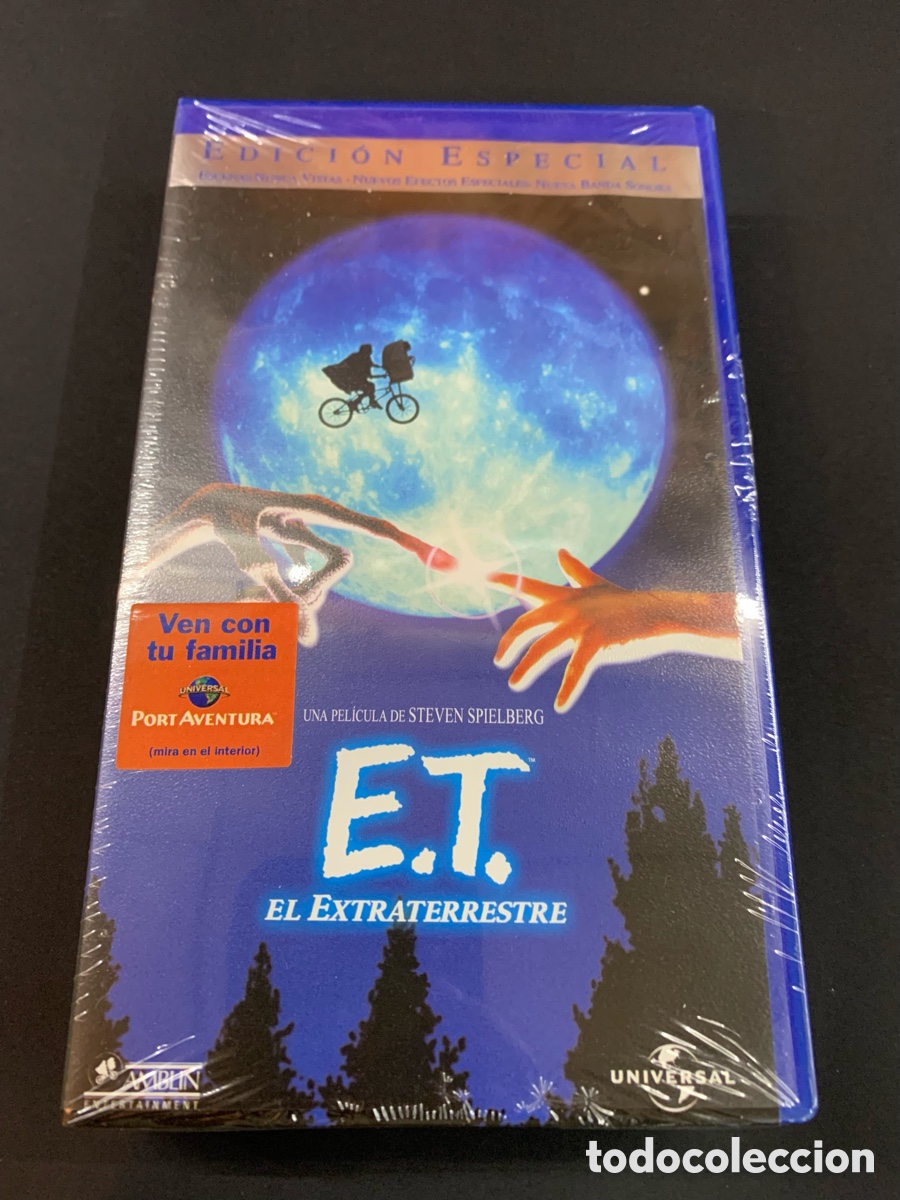 Cine: VHS E.T el extraterrestre nuevo