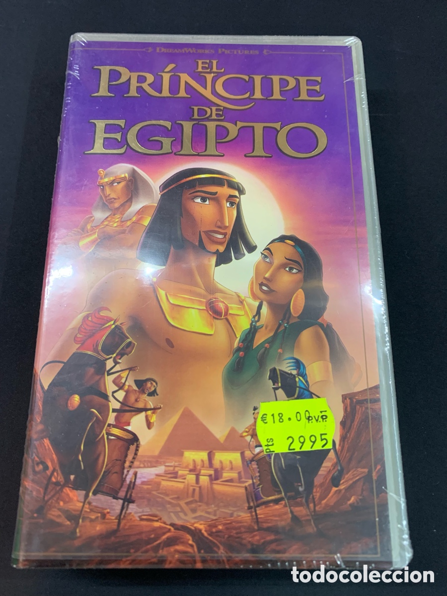 Cine: VHS pr&iacute;ncipe de Egipto nuevo