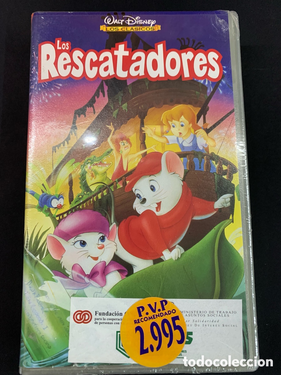 Cin&eacute;ma: VHS Disney los rescatadores nuevo