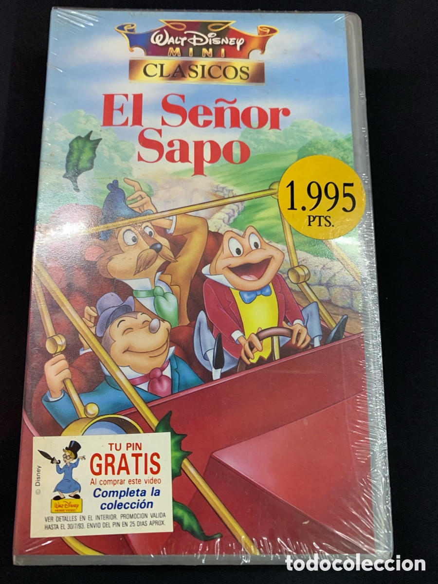 Cine: VHS Disney el se&ntilde;or sapo nuevo