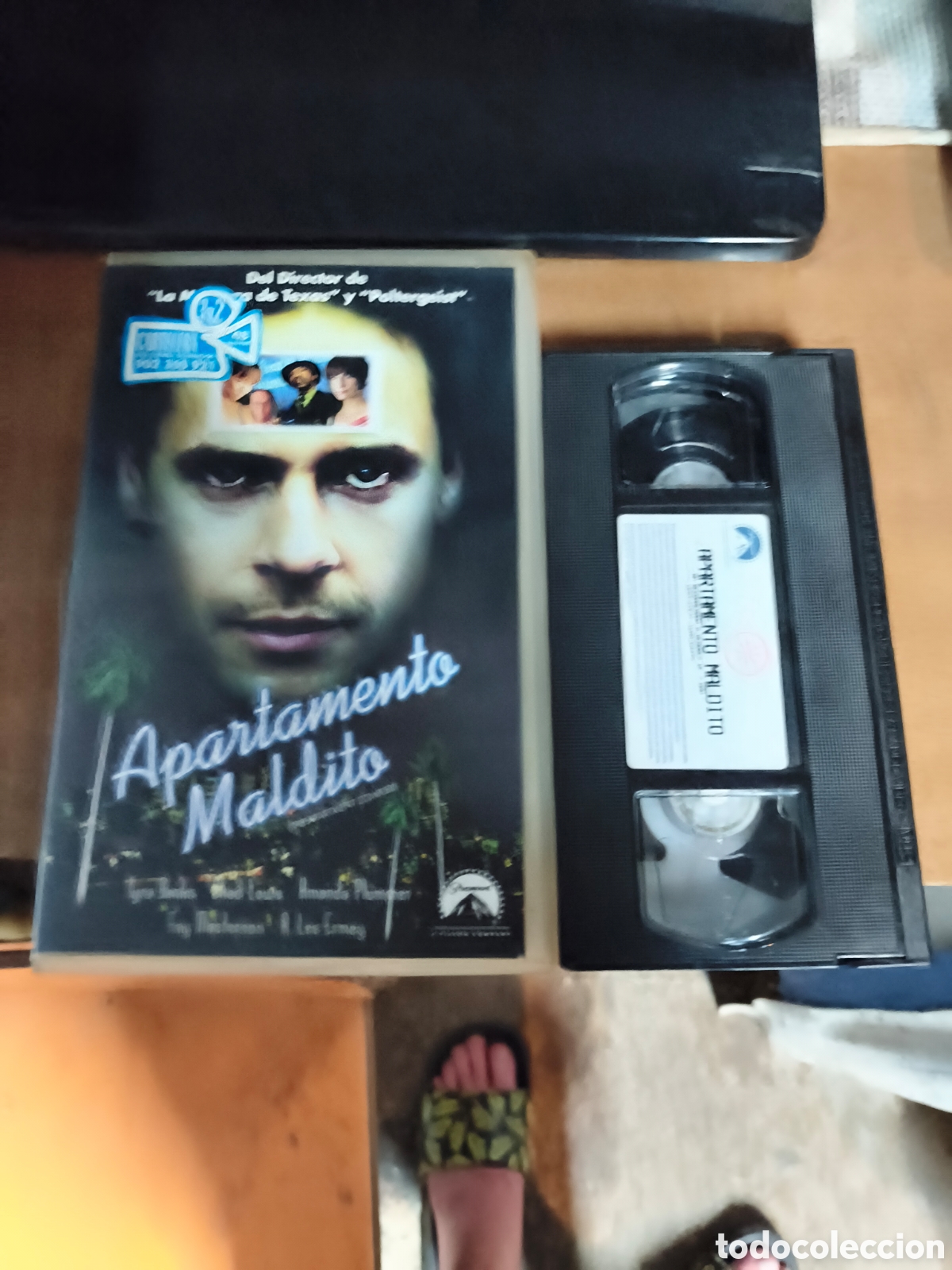 Cine: Apartamento maldito vhs caja grande videoclub descatalogada